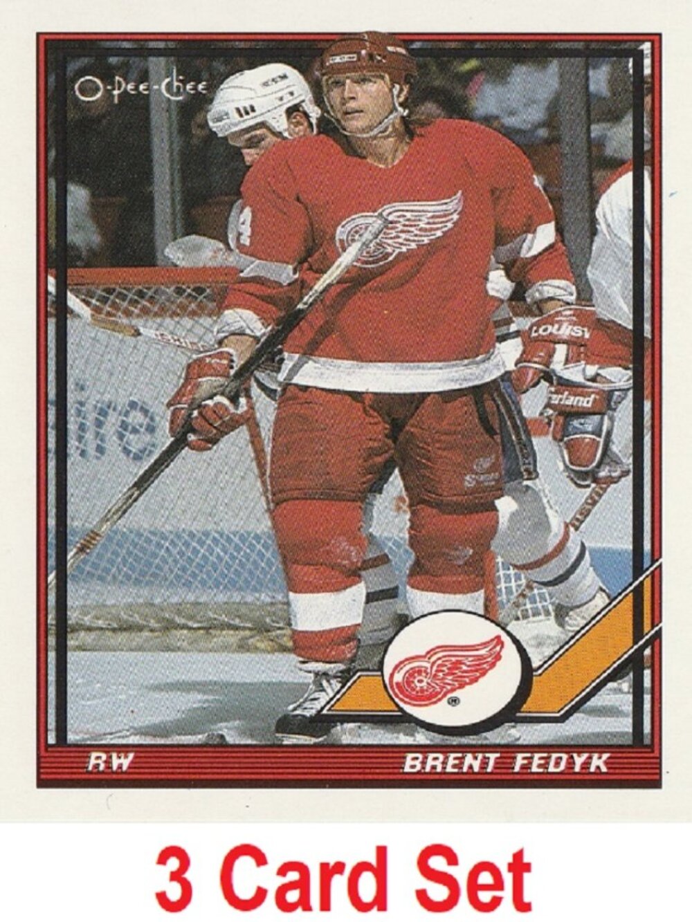 Brent Fedyk Hockey Card Collection